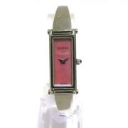 Pre-owned Metal watches Gucci Vintage , Pink , Dames