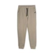 Beige Katoenen Slim Fit Sweatpants Munich , Beige , Heren