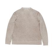 Beige Gebreide Trui Acne Studios , Beige , Heren