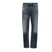 Stijlvolle Denim Jeans voor Mannen Haikure , Blue , Heren