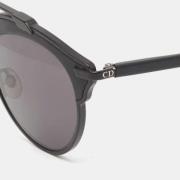 Pre-owned Glass sunglasses Dior Vintage , Black , Dames