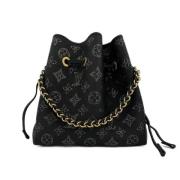 Pre-owned Leather louis-vuitton-bags Louis Vuitton Vintage , Black , D...