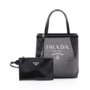 Pre-owned Leather prada-bags Prada Vintage , Black , Dames