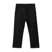 Slate Melange cropped pants Sofie D'hoore , Black , Dames