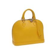 Pre-owned Leather louis-vuitton-bags Louis Vuitton Vintage , Yellow , ...