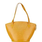 Pre-owned Leather louis-vuitton-bags Louis Vuitton Vintage , Yellow , ...