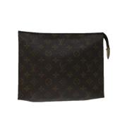 Pre-owned Canvas louis-vuitton-bags Louis Vuitton Vintage , Brown , Da...