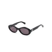 Oeri13G 1007 Sunglasses Off White , Black , Unisex