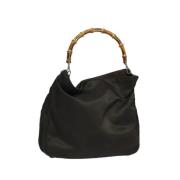 Pre-owned Nylon gucci-bags Gucci Vintage , Black , Dames