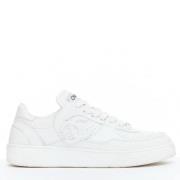 Pre-owned Leather sneakers Chanel Vintage , White , Dames