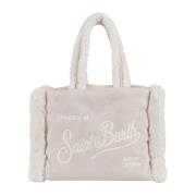 Zachte Tas voor Stijlvolle Uitjes MC2 Saint Barth , Beige , Dames