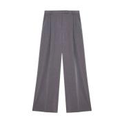 Grijze Melange Broek Patrizia Pepe , Gray , Dames