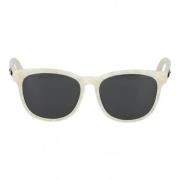 Pre-owned Fabric sunglasses Gucci Vintage , White , Dames