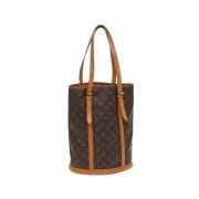 Pre-owned Canvas louis-vuitton-bags Louis Vuitton Vintage , Brown , Da...