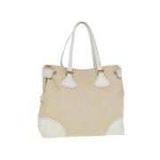 Pre-owned Canvas totes Prada Vintage , Beige , Dames