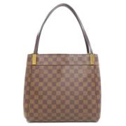 Pre-owned Canvas louis-vuitton-bags Louis Vuitton Vintage , Brown , Da...