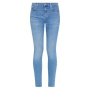 Skinny Jeans voor Stijlvol Comfort 7 For All Mankind , Blue , Heren