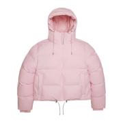 Scandinavische Stijl Waterdichte Pufferjas Rains , Pink , Dames