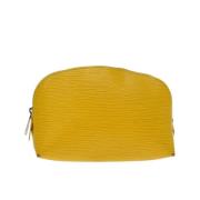 Pre-owned Leather louis-vuitton-bags Louis Vuitton Vintage , Yellow , ...