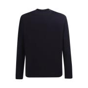 Zwart Crew-neck T-shirt Lange mouwen Circolo 1901 , Black , Heren