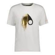 Witgoud Augustine Tee Moose Knuckles , White , Heren