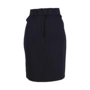 Pre-owned Fabric bottoms Jil Sander Pre-owned , Blue , Dames