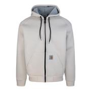 Witte Hooded Jacket Waterdicht Katoen-Polyester Carhartt Wip , White ,...