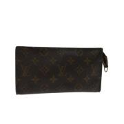 Pre-owned Canvas louis-vuitton-bags Louis Vuitton Vintage , Brown , Da...