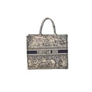 Pre-owned Cotton dior-bags Dior Vintage , Gray , Dames