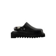 Leather flats Toga Pulla , Black , Dames