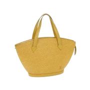 Pre-owned Leather louis-vuitton-bags Louis Vuitton Vintage , Yellow , ...