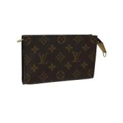 Pre-owned Canvas louis-vuitton-bags Louis Vuitton Vintage , Brown , Da...