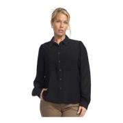 Zwarte Shirt Git.Wi24 Stijl 2-Biz , Black , Dames