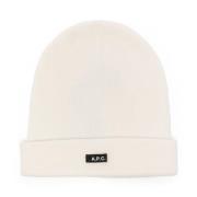 Ecru Herfst Muts A.p.c. , White , Dames