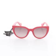 Pre-owned Plastic sunglasses Moncler Pre-owned , Pink , Dames