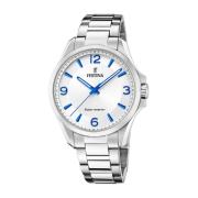 Elegante Stalen Dameshorloge Festina , Gray , Dames