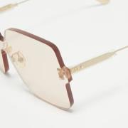 Pre-owned Acetate sunglasses Dior Vintage , Orange , Dames