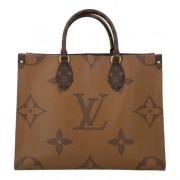 Pre-owned Leather louis-vuitton-bags Louis Vuitton Vintage , Brown , D...