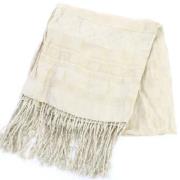 Pre-owned Fabric scarves Louis Vuitton Vintage , Beige , Dames