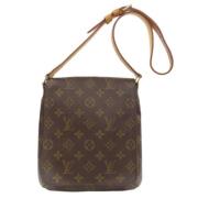 Pre-owned Canvas louis-vuitton-bags Louis Vuitton Vintage , Brown , Da...