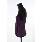 Pre-owned Silk tops Chloé Pre-owned , Purple , Dames