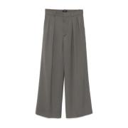 Slate Low Rise Trouser Wardrobe.nyc , Gray , Dames