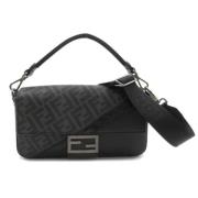 Pre-owned Fabric fendi-bags Fendi Vintage , Black , Dames