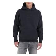 Heren Logo Sweater Replay , Black , Heren