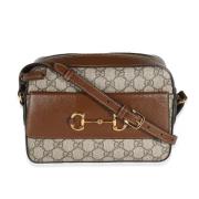 Pre-owned Canvas gucci-bags Gucci Vintage , Brown , Dames