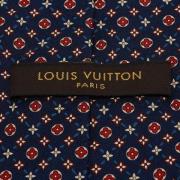 Pre-owned Silk home-office Louis Vuitton Vintage , Blue , Heren