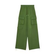 Groene Tuinbroek Patrizia Pepe , Green , Dames