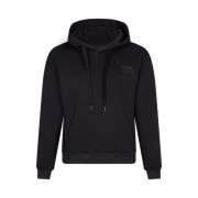 Oversized Zwarte Hoodie Radical , Black , Heren