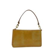 Pre-owned Leather louis-vuitton-bags Louis Vuitton Vintage , Beige , D...