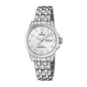 Elegante Stalen Dameshorloge Festina , Gray , Dames